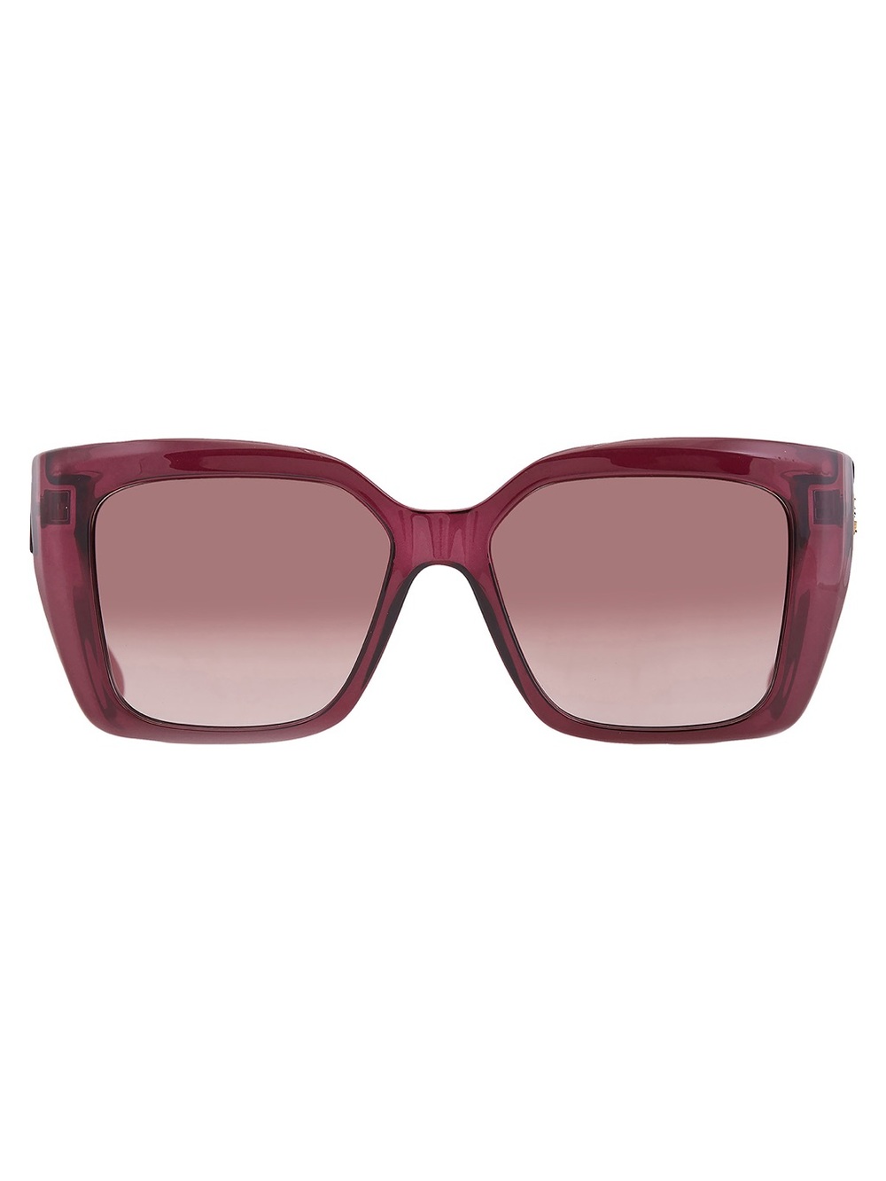 Salvatore Ferragamo Women's Burgundy Square Sunglasses